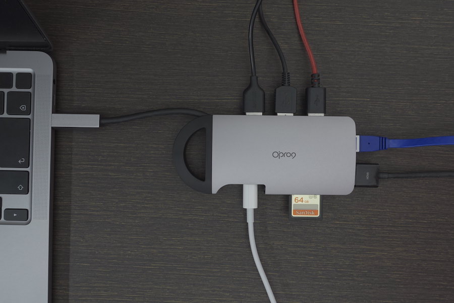 Opro9 8in1 USB-Cハブ_画像2