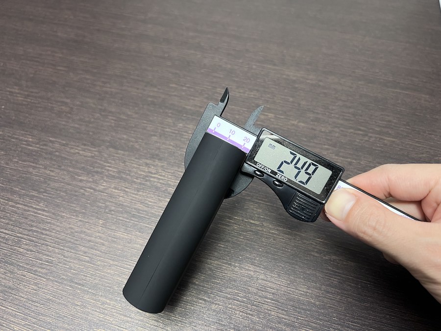 SMARTCOBY DUOの厚みは、約24.9mm