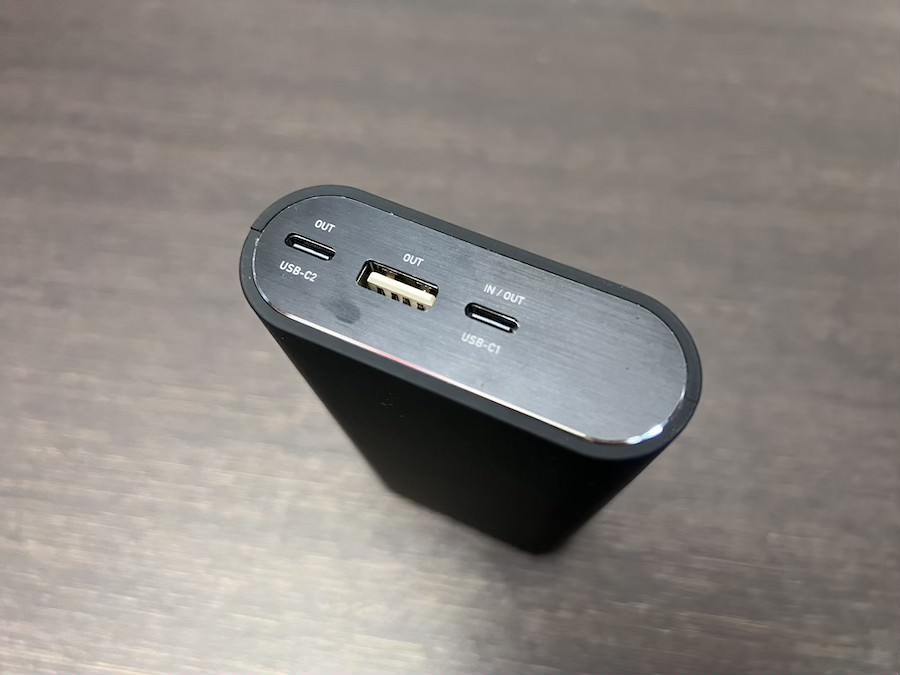 USB-C×２なら最高のモバイルバッテリー